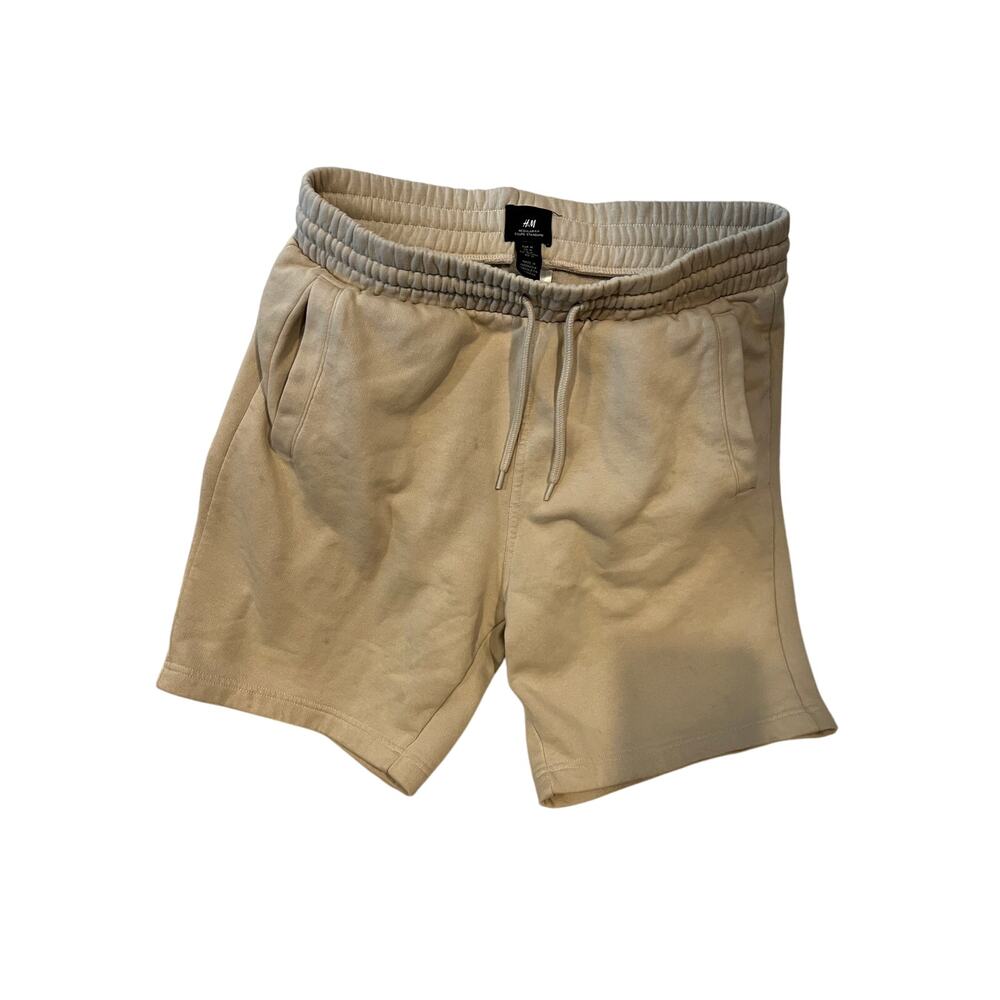 H&M Beige Sweat Shorts Mens M